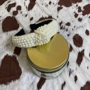 Knotted Pearl Headband